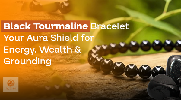 Black Tourmaline Bracelet – Your Aura Shield for Energy, Wealth & Grounding