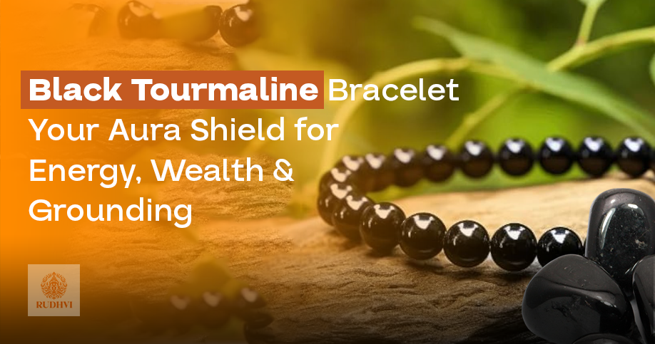 Black Tourmaline Bracelet – Your Aura Shield for Energy, Wealth & Grounding