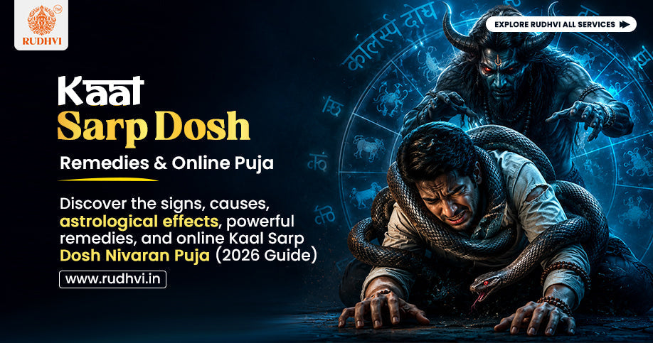 Kaal Sarp Dosh Remedies & Online Kaal Sarp Dosh Nivaran Puja with Rahu Ketu Shanti Puja for Marriage, Career, Business, Health and Peace