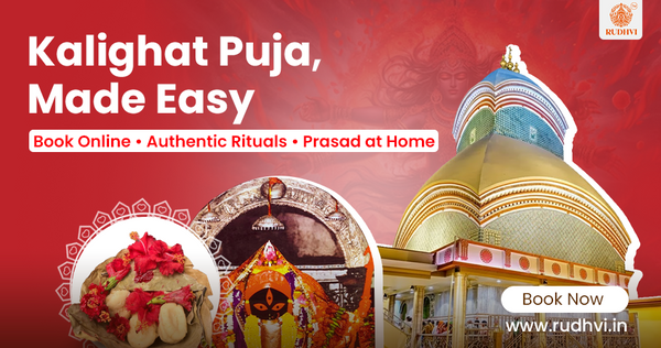Kalighat Puja Online with Rudhvi – Offer Puja and Receive Original Prasad with Sacred Flowers from Kalighat Temple