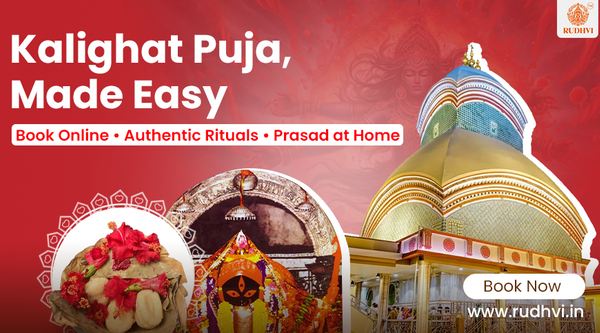 Kalighat Puja Online with Rudhvi – Offer Puja and Receive Original Prasad with Sacred Flowers from Kalighat Temple