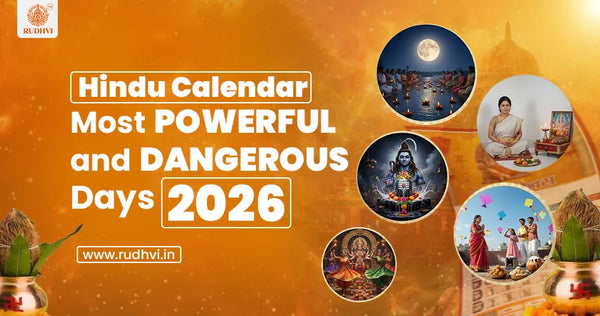 Hindu calendar 2026 showing powerful and dangerous days like Amavasya, Purnima and spiritual rituals