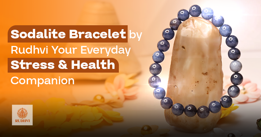 Sodalite Bracelet by Rudhvi – Your Everyday Stress & Health Companion