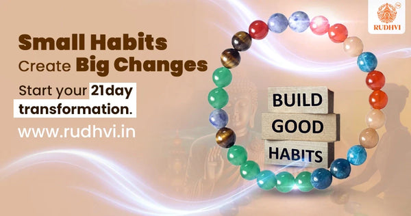 Habit Transformation Bracelet – Build Good Habits, 21-Day Challenge