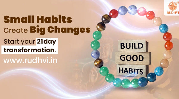 Habit Transformation Bracelet – Build Good Habits, 21-Day Challenge