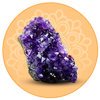 Healing energy stone for calmness and positivity