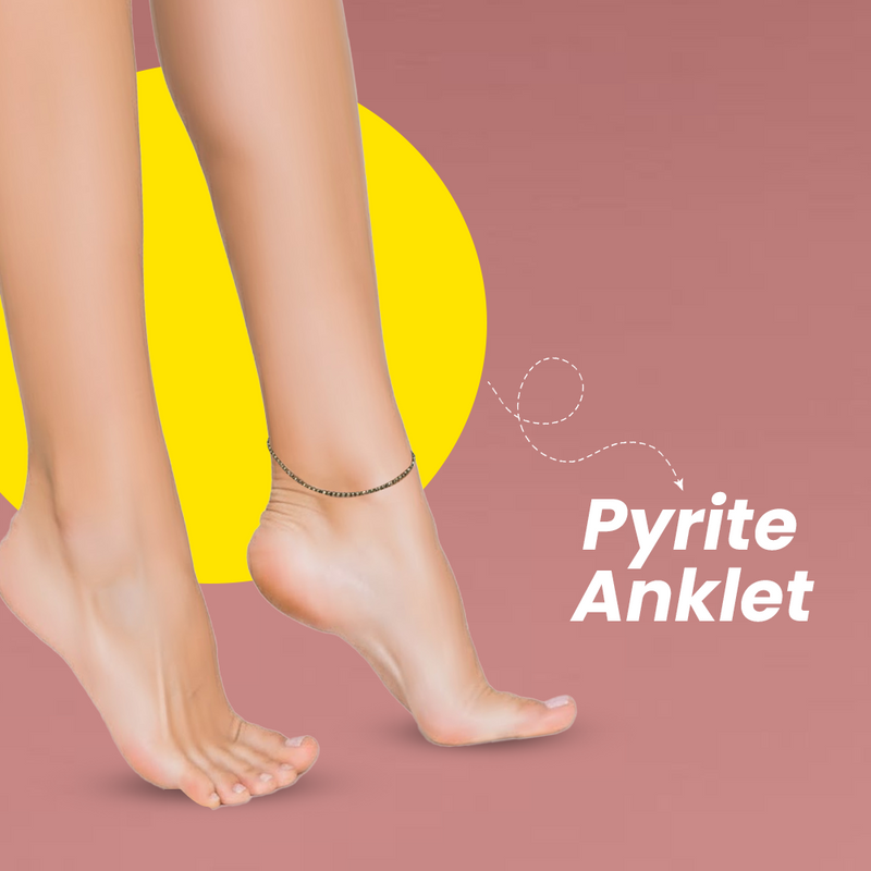 Rose Quartz Chips Bracelet x Pyrite Duo