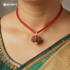 3 Mukhi Nepali Rudraksha – Fire Element Bead for Energy, Creativity & Emotional Balance