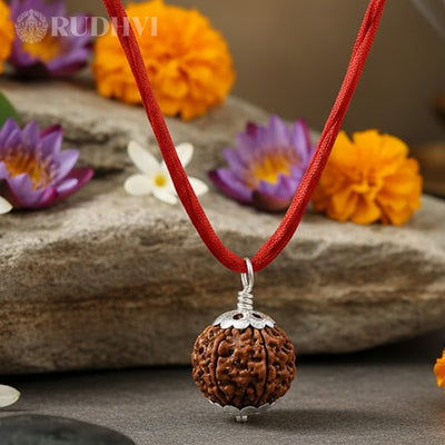 7 mukhi rudraksha bracelet, wealth, protection-Rudhvi