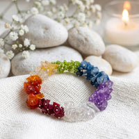 7 Chakra Chip Bracelet – Energy Balance, Healing & Positive Vibes