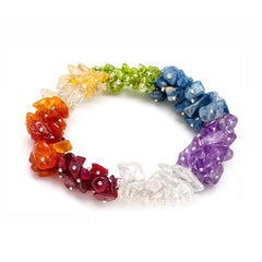 7 Chakra Chip Bracelet – Energy Balance, Healing & Positive Vibes