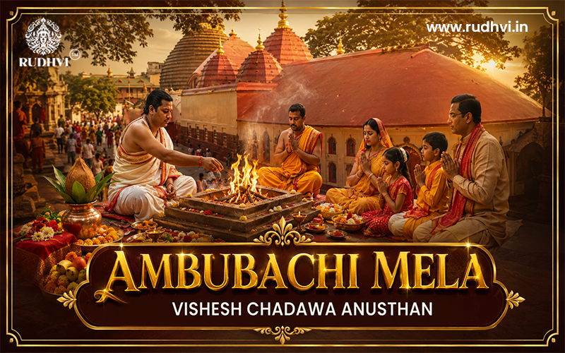 Ambubachi Mela Vishesh Chadawa Anusthan