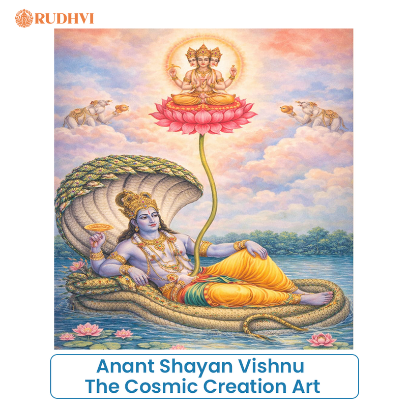 The First Universe – Divine Womb & Cosmic Creation Spiritual Wall Art