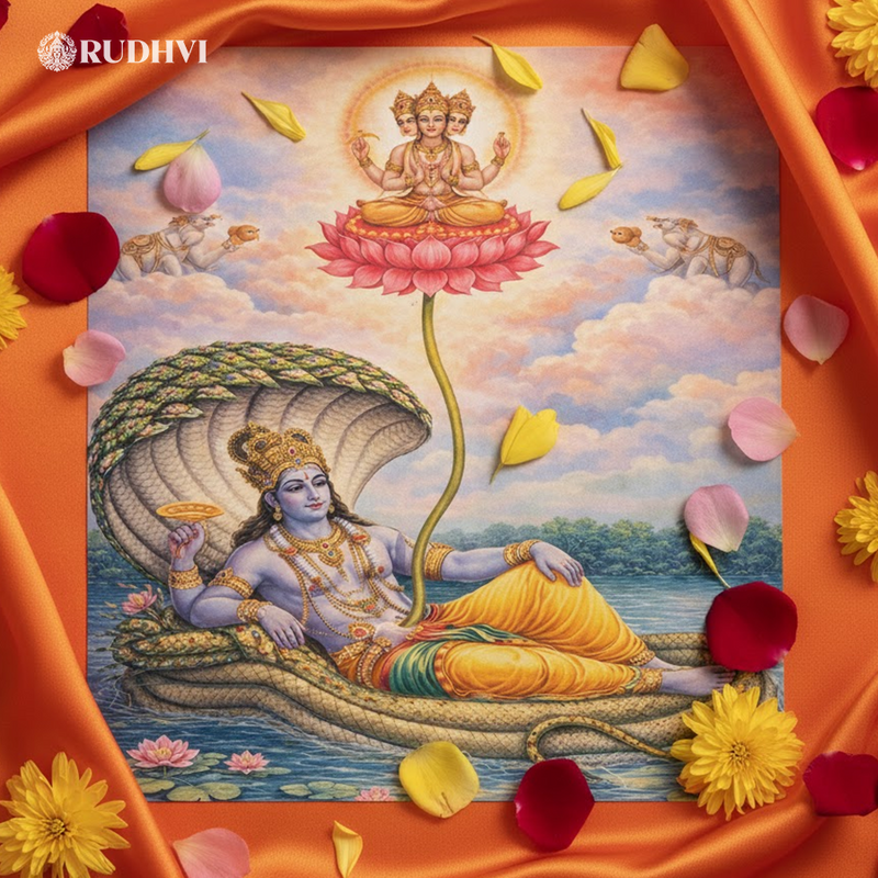 The First Universe – Divine Womb & Cosmic Creation Spiritual Wall Art