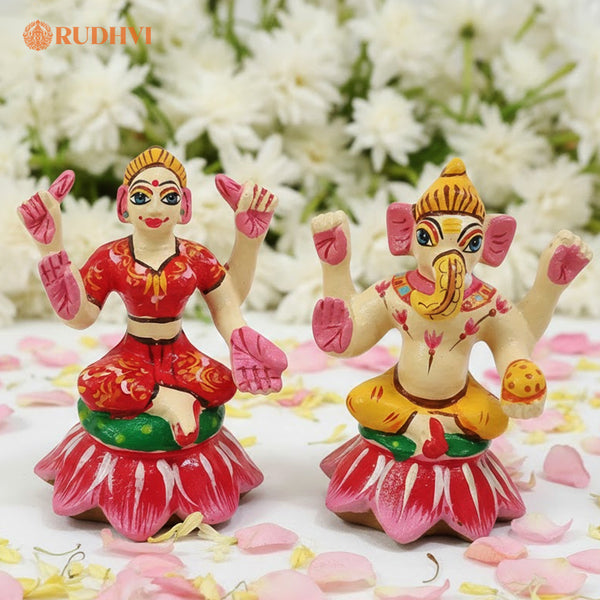 Ashtadhatu Laxmi Ganesh Murti for Prosperity, Wealth & Obstacle Removal | RUDHVI