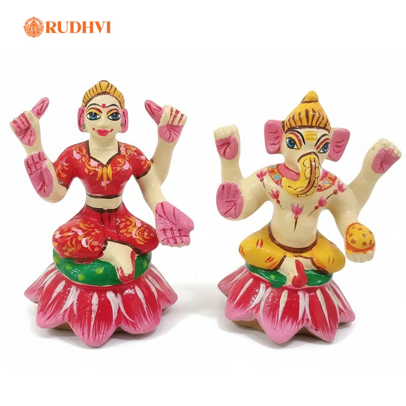 Ashtadhatu Laxmi Ganesh Murti for Prosperity, Wealth & Obstacle Removal | RUDHVI