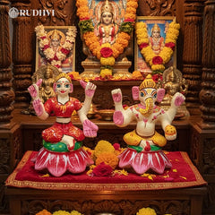 Ashtadhatu Laxmi Ganesh Murti for Prosperity, Wealth & Obstacle Removal | RUDHVI