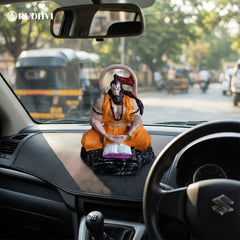 Bajrang Kavach Hanuman Dashboard Idol – Car Protection & Positive Energy