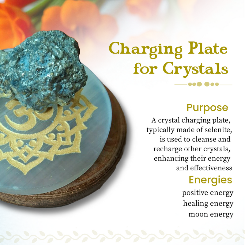 Crystal Charging Plate for Healing Crystals