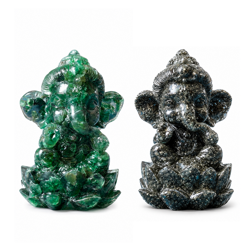 Crystal Ganesh Idol for Home & Office | Crystal Ganesha Ganpati Idol