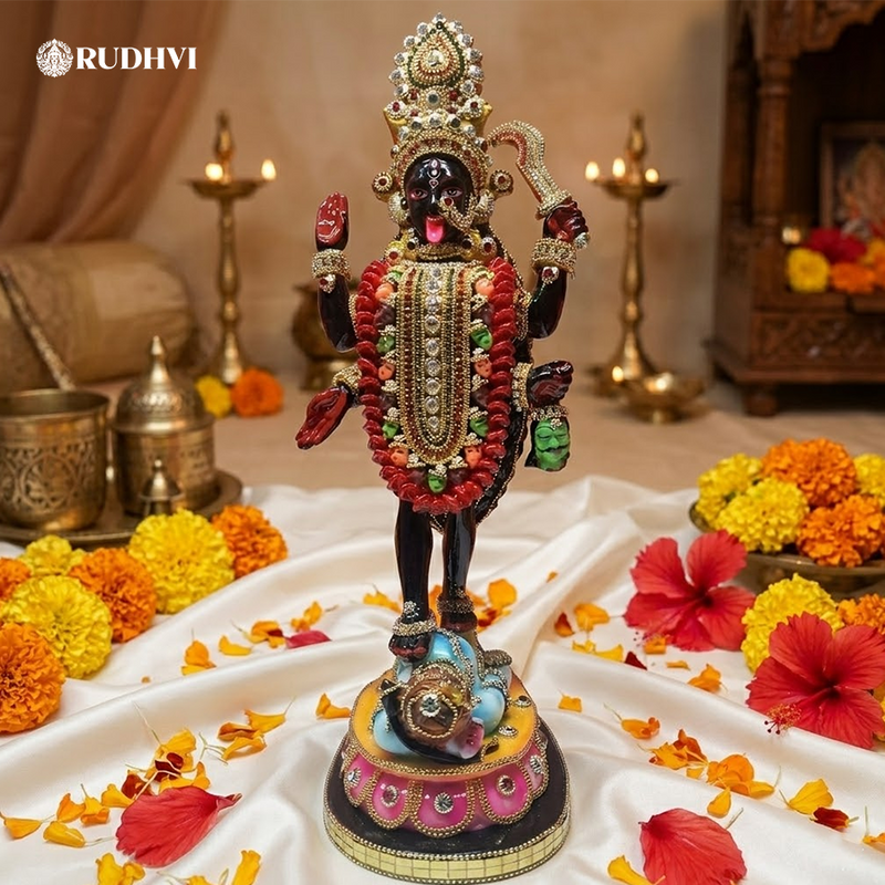 Dakshina Kali Murti (Abhimantrit) – Protection & Negativity Removal | Rudhvi