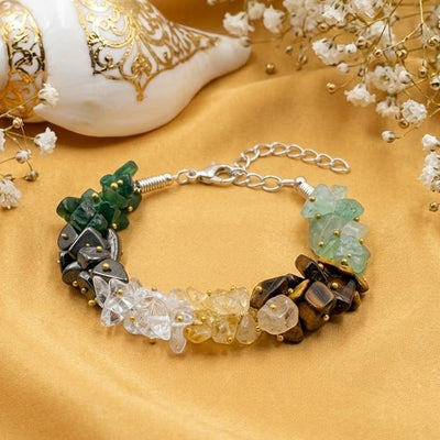 Dhan Yog Crystal Chips Bracelet for Women – Wealth, Confidence & Abundance