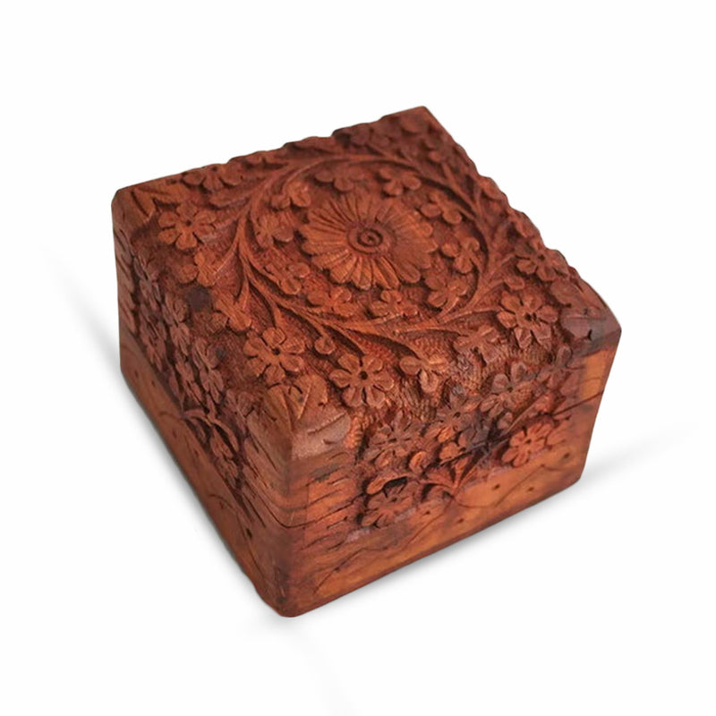 Luxury Handcrafted Wooden Gift Box for Jewelry, Crystals & Spiritual Items