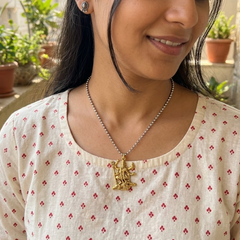 Divine Maa Kali Pendant Necklace – Protection, Courage & Spiritual Strength