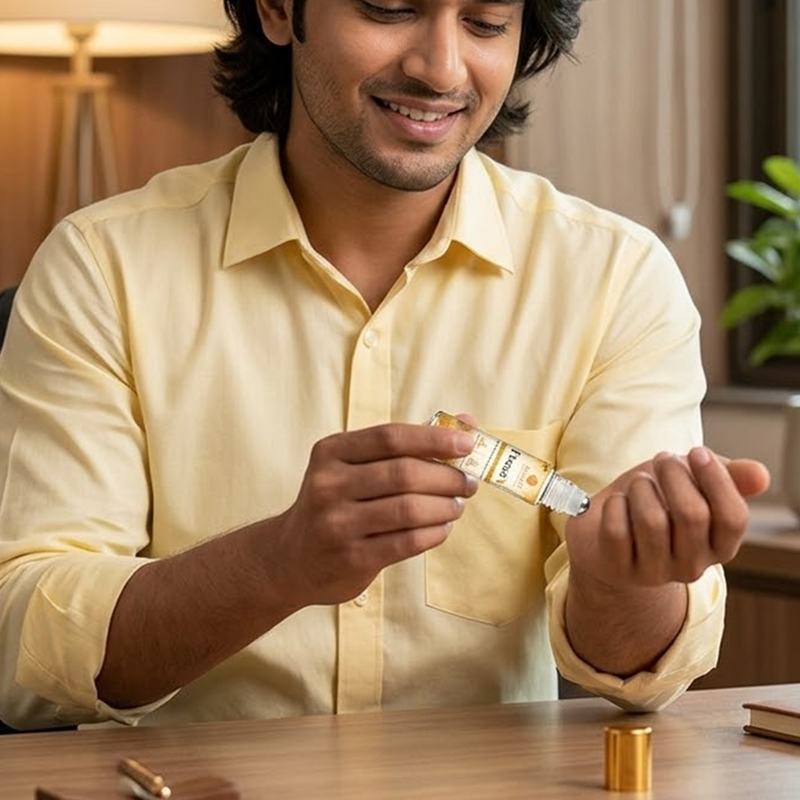 Concentration Roll On for Focus & Brain Clarity |  Rudhvi FocusX