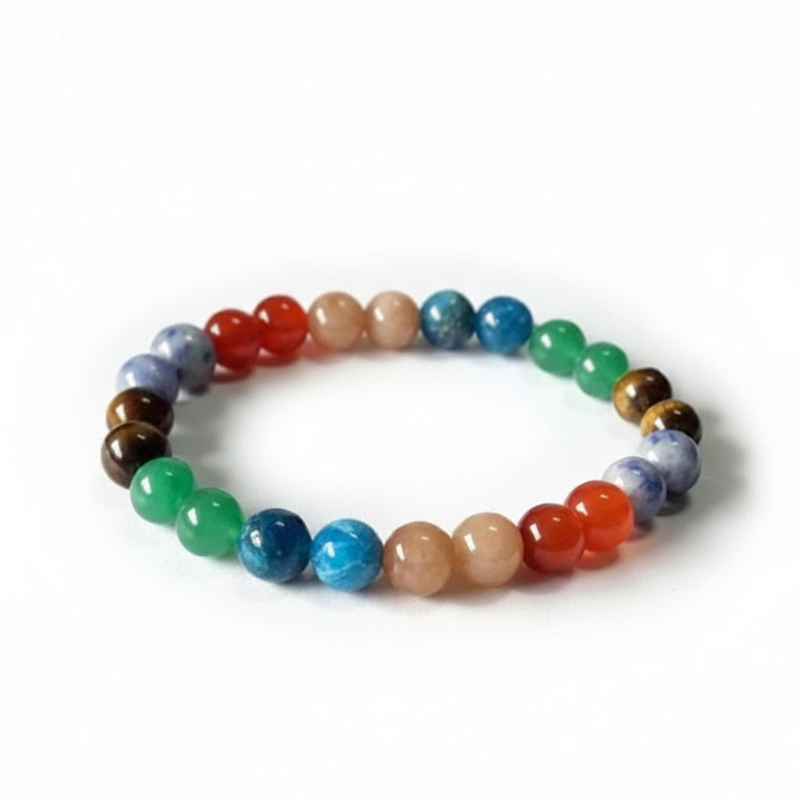 Focus & Concentration Crystal Bracelet | Mental Clarity & Productivity