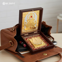 Ganesh Ji Pocket Temple – Portable  Ganesh Blessings for Protection,& Success