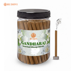 Gandharaj Scented Dhoop Sticks – Floral Aroma for Puja, Meditation & Home Fragrance