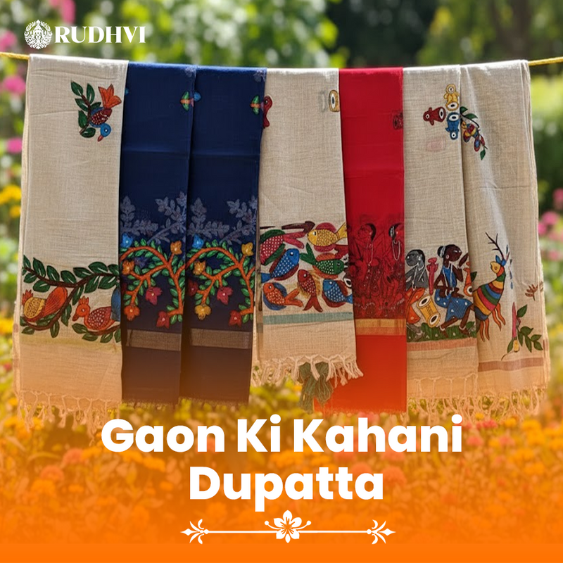 Gaon Ki Kahani Dupatta