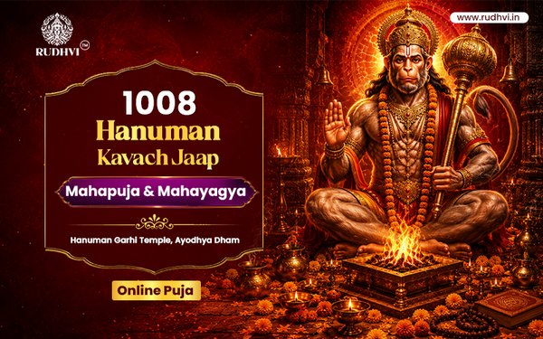 1008 Hanuman Kavach Jaap Mahapuja Online – Hanuman Garhi Ayodhya