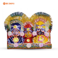 Jagannath Balabhadra Subhadra Idol Set for Home Temple & Spiritual Decor