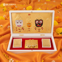 Jagannath Balaram Subhadra Pocket Temple | Portable Divine Protection Box