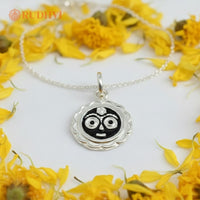 Silver Jagannath Pendant – Divine Protection & Peace | Rudhvi