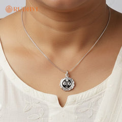 Silver Jagannath Pendant – Divine Protection & Peace | Rudhvi
