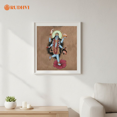 Kali Ma Hindu Goddess Handmade Sacred Art – Power, Protection & Transformation