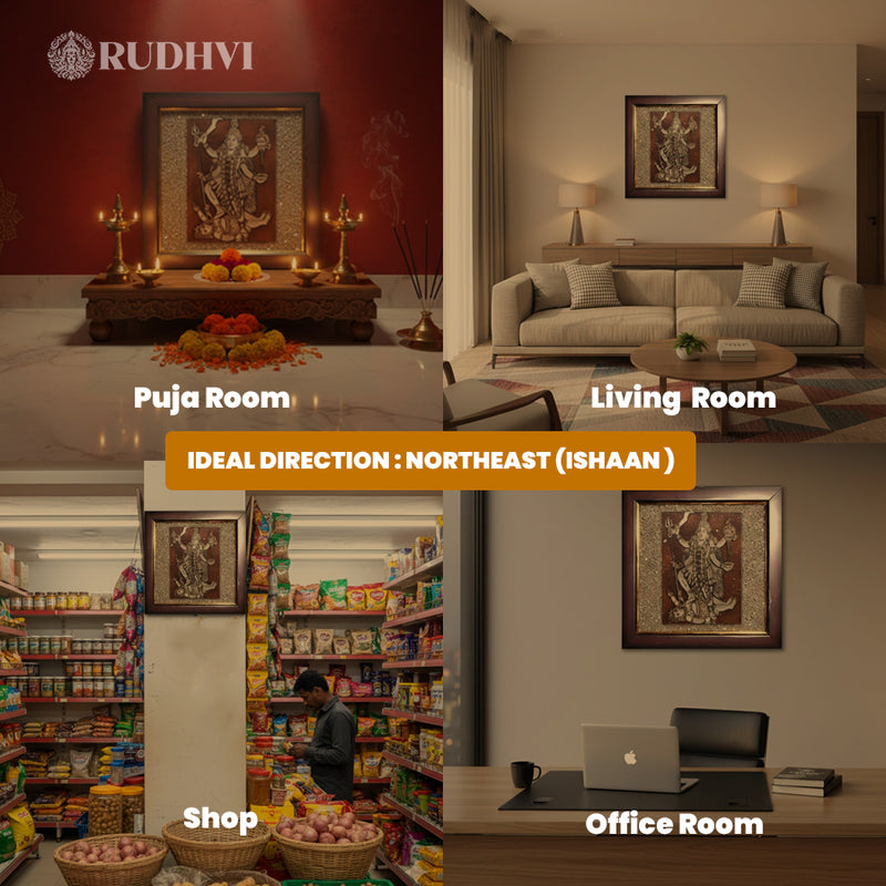 Kali Maa Pyrite Protection Frame