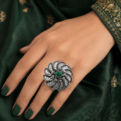Lakshmi Lotus Ring for Prosperity & Wealth | Divine Lotus Ring