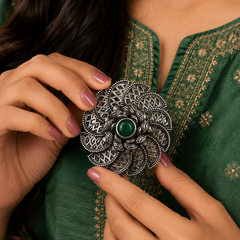 Lakshmi Lotus Ring for Prosperity & Wealth | Divine Lotus Ring