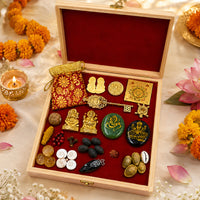 Lakshmi Ganesh Kuber Wealth Kit | Laxmi Kuber Puja Kit for Wealth, Prosperity & Vastu