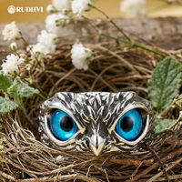 Energized Lakshmi Owl Ring – Wealth, Wisdom & Protection Symbol