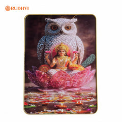 Lakshmi Pyrite Fortune Owl | Wealth Attraction & Prosperity Energizer