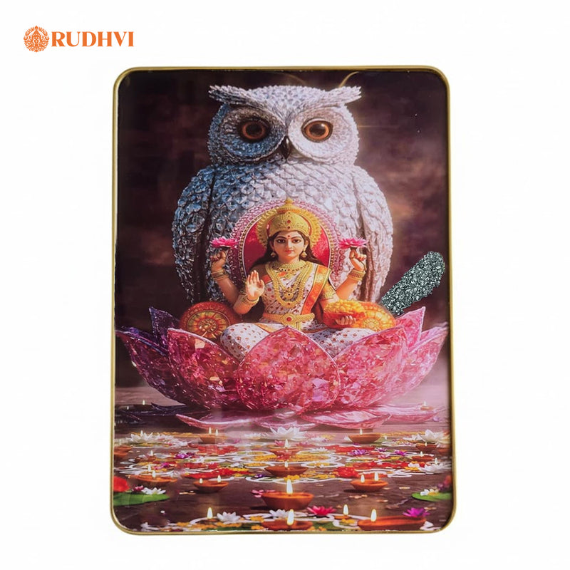 Lakshmi Pyrite Fortune Owl | Wealth Attraction & Prosperity Energizer