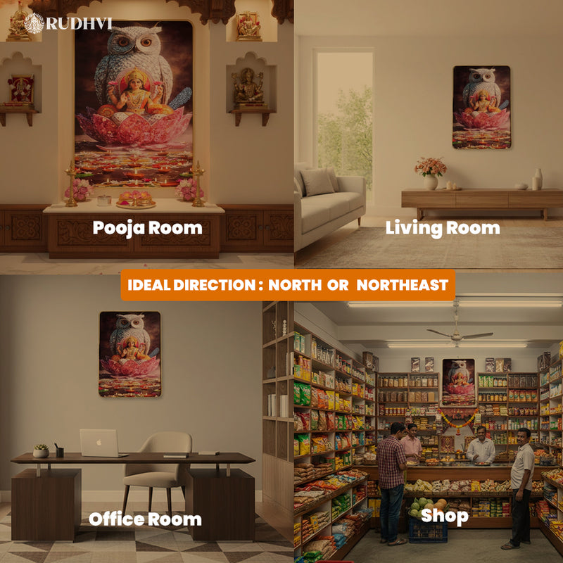 Lakshmi Pyrite Fortune Owl | Wealth Attraction & Prosperity Energizer