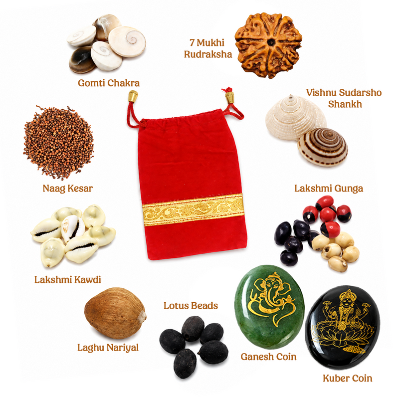 Lakshmi Kuber Potli for Wealth & Prosperity | Lakshmi Kuber Pooja Kit
