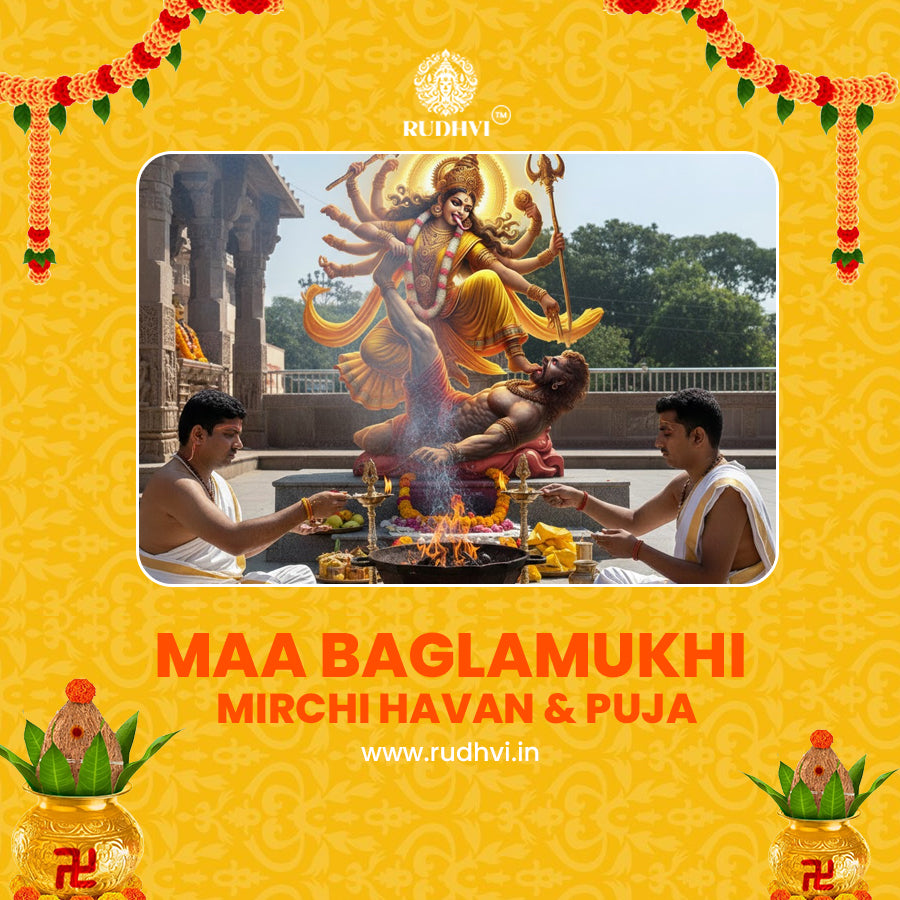 Maa Baglamukhi Mirchi Hawan Puja at Baglamukhi Mandir, Mathura