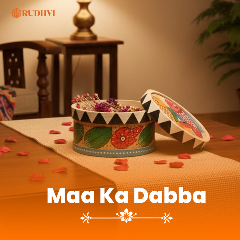 Maa Ka Dabba – Handcrafted Decorative Storage Box | Ethnic Indian Art